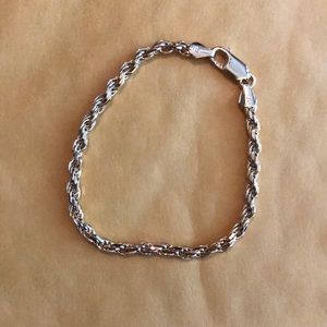18 KT Rope Bracelet